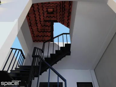 Sân thượng - Nhà phố 147m2 Quận 8 - Phong cách Modern Sân thượng - Nhà phố 147m2 Quận 8 - Phong cách Modern