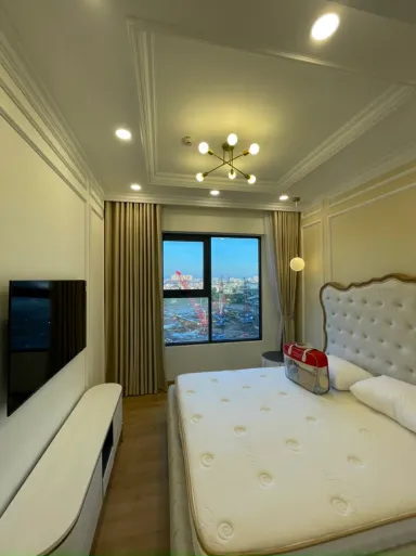 Phòng ngủ - Căn hộ Vinhomes Grand Park Quận 9 - Phong cách Modern Phòng ngủ - Căn hộ Vinhomes Grand Park Quận 9 - Phong cách Modern