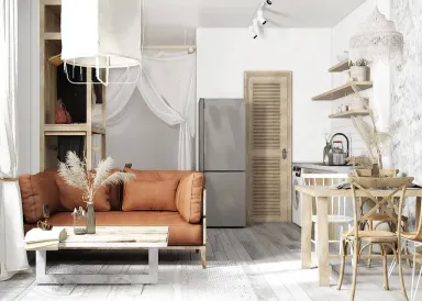 Căn hộ Airbnb Quận 5 - Phong cách Bohemian