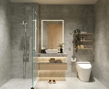 Phòng tắm - Căn hộ Charm Plaza Bình Dương - Phong cách Modern