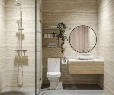 Phòng tắm - Căn hộ Charm City Bình Dương - Phong cách Modern