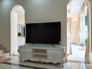 Phòng khách - Biệt Thự Quận Bình Thạnh - Phong cách Classic