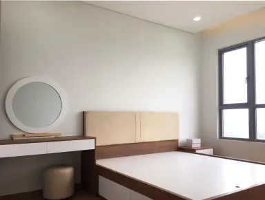 Phòng ngủ - Căn hộ Palm Heights Quận 2 - Phong cách Modern