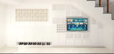 Phòng khách Lối vào - Nhà phố Hiệp Bình Chánh Thủ Đức - Phong cách Modern