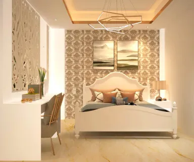 Phòng ngủ - Nhà phố Hiệp Bình Chánh Thủ Đức - Phong cách Modern