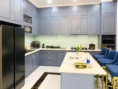 Phòng bếp - Biệt thự Tánh Linh Bình Thuận - Phong cách Neo Classic