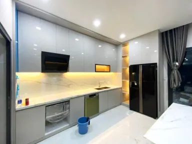 Phòng bếp - Nhà phố Biên Hòa 44m2 - Phong cách Modern
