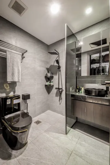 Phòng tắm - Cải tạo Căn hộ Vinhomes Central Park - Phong cách Modern