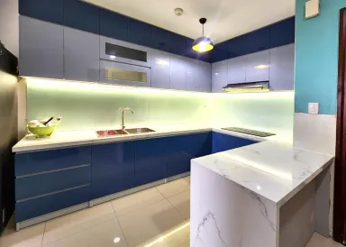 Phòng bếp Căn hộ chung cư Hạnh Phúc - Phong cách Modern