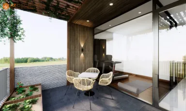 Sân thượng - Cải tạo Nhà phố Biên Hòa Đồng Nai - Phong cách Modern Sân thượng - Cải tạo Nhà phố Biên Hòa Đồng Nai - Phong cách Modern