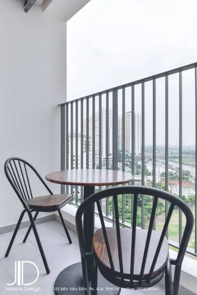Lô gia - Căn hộ Masteri An Phú Quận 2 - Phong cách Modern