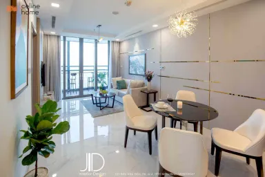 Phòng khách Phòng ăn - Căn hộ Landmark 81 Q. Bình Thạnh - Phong cách Modern