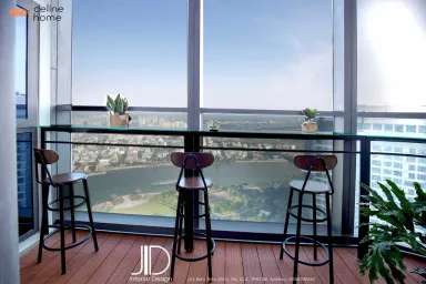 Lô gia - Căn hộ Landmark 81 Q. Bình Thạnh - Phong cách Modern