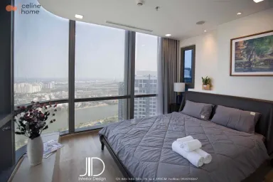 Phòng ngủ - Căn hộ Landmark 81 Q. Bình Thạnh - Phong cách Modern