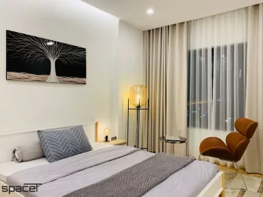 Phòng ngủ - Căn hộ New City 2PN - Phong cách Scandinavian