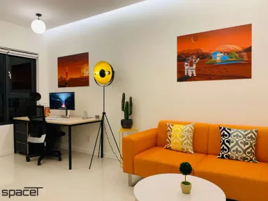 Phòng làm việc - Căn hộ New City 2PN - Phong cách Scandinavian
