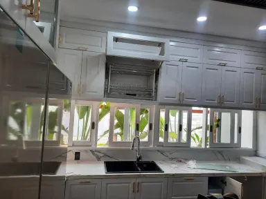 Phòng bếp - Cải tạo nhà phố Tân Sơn Quận Tân Bình - Phong cách Modern