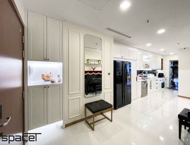  Lối vào - Căn hộ Vinhomes Central Park Bình Thạnh - Phong cách Neo Classic 