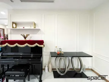 Lối vào - Căn hộ Vinhomes Central Park Bình Thạnh - Phong cách Neo Classic