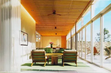Phòng khách - Villa An Thới Đông Cần Giờ - Phong cách Modern