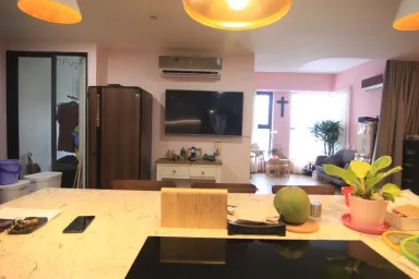 Phòng khách Phòng bếp - Căn hộ Centana Quận 2 - Phong cách Modern