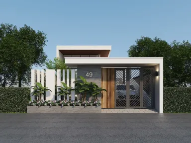 Mặt tiền - Nhà vườn Bảo Lộc - Phong cách Modern Mặt tiền - Nhà vườn Bảo Lộc - Phong cách Modern