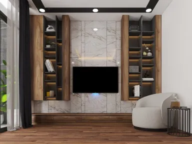 Phòng ngủ - Nhà phố Quận 4 - Phong cách Modern