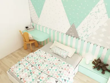 Phòng cho bé - Nhà phố Gò Vấp - Phong cách Modern