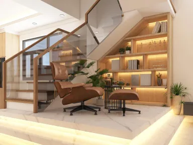Góc thư giãn - Nhà phố Gò Vấp - Phong cách Modern