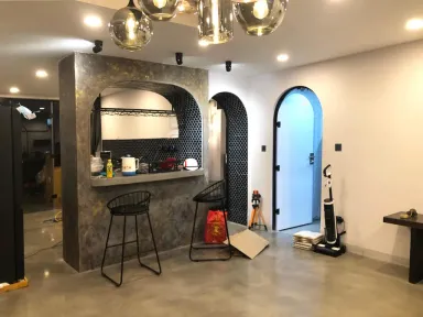 Quầy bar - Căn hộ Quận 10 - Phong cách Modern