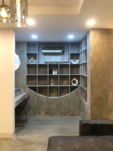 Phòng làm việc - Căn hộ Quận 10 - Phong cách Modern
