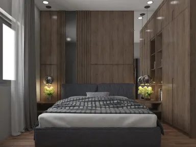 Phòng ngủ - Biệt thự Century Quận 12 - Phong cách Modern