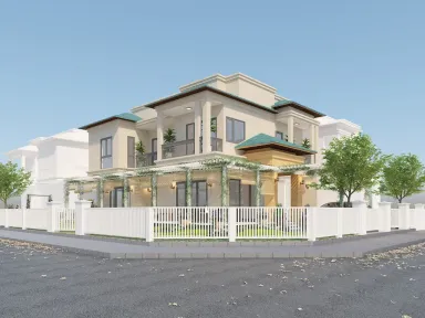Ngoại cảnh - Biệt thự Century Quận 12 - Phong cách Modern Ngoại cảnh - Biệt thự Century Quận 12 - Phong cách Modern