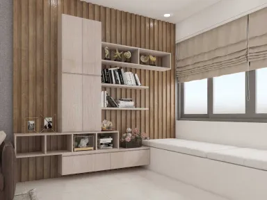 Góc thư giãn - Nhà phố Trung Sơn Bình Chánh - Phong cách Modern