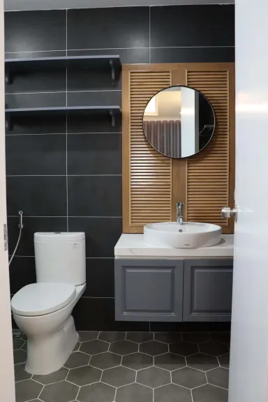 Phòng tắm - Căn hộ Palm Heights Quận 2 - Phong cách Neo Classic