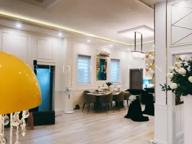 Phòng ăn - Phòng bếp Nhà phố Biên Hòa - Phong cách Modern