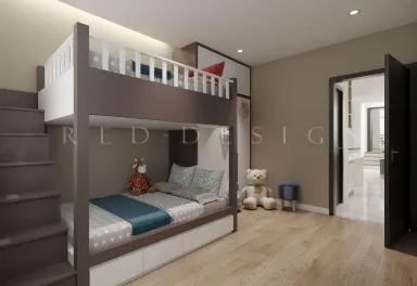 Phòng cho bé - Nhà phố Mỹ Xuân Vũng Tàu - Phong cách Scandinavian