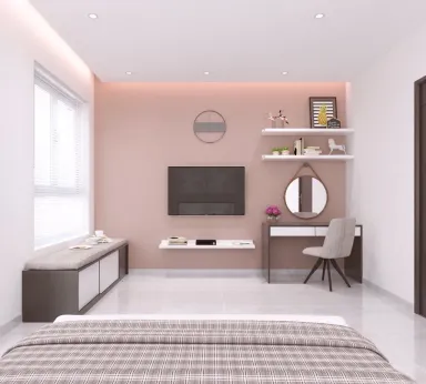 Phòng ngủ - Nhà phố liền kề Park Riverside Quận 9 - Phong cách Modern