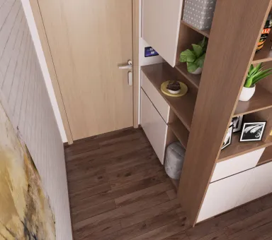 Lối vào - Căn Hộ Vistar Verde Quận 2 - Phong cách Modern