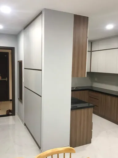 Phòng bếp Lối vào - Căn Hộ Orchard Parkview Phú Nhuận - Phong cách Modern