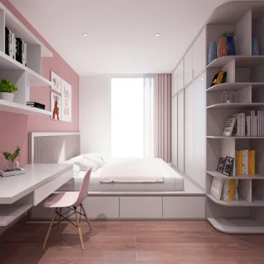 Phòng ngủ - Căn hộ Horizon Quận 1 - Phong cách Modern