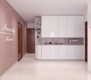 Lối vào - Căn hộ Horizon Quận 1 - Phong cách Modern