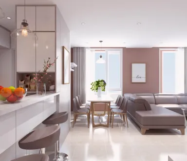 Phòng ăn - Căn hộ Horizon Quận 1 - Phong cách Modern