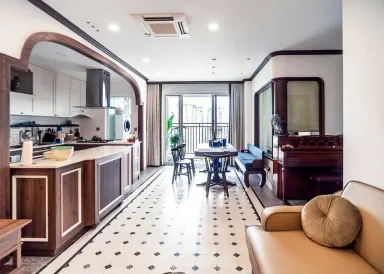 Căn hộ Sunrise City View Quận 7 - Phong cách Indochine