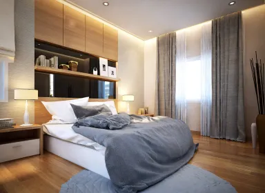 Phòng ngủ - Villa 2 Thủ Đức - Phong cách Modern