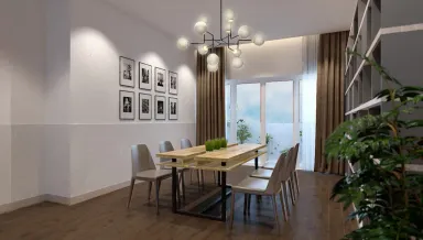Phòng ăn - Biệt thự khu Sala Quận 2 - Phong cách Modern