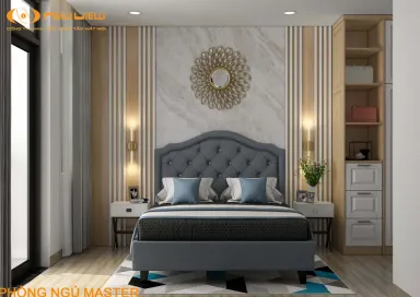 Phòng ngủ - Nhà phố Thủ Đức - Phong cách Modern