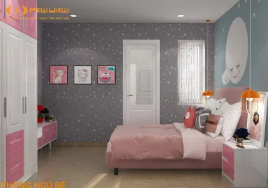 Phòng cho bé - Nhà phố Thủ Đức - Phong cách Modern