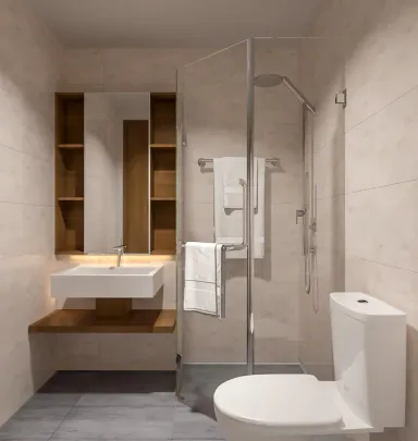 Phòng tắm - Căn hộ Jamila Khang Điền Quận 9 - Phong cách Modern