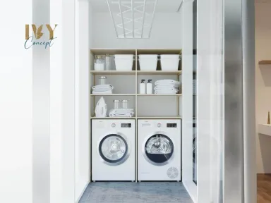 Lô gia - Căn hộ Ehome 1 Quận 9 - Phong cách Modern